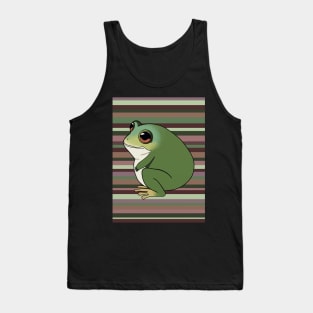 Chunky Frog with Stripes Tank Top